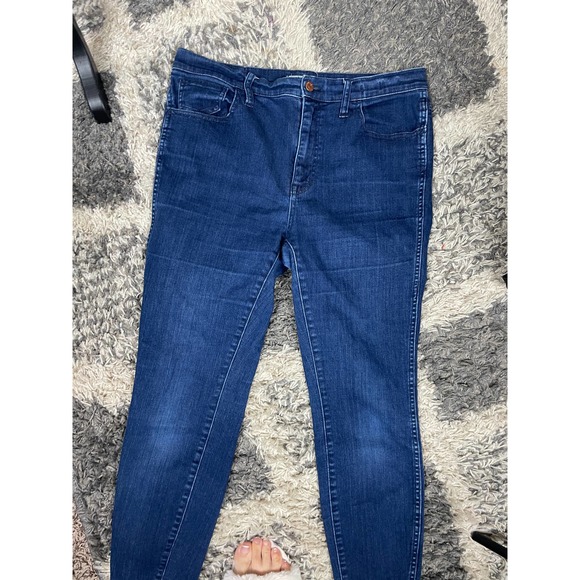 Madewell Denim - Madewell 10" High Riser Skinny Skinny Sz 32